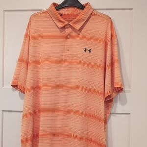 Under Armour Men's Playoff Polo Orange XXL